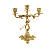 Канделябр на 3 свечи Virtus 4204В, пара