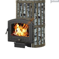 Печь банная Везувий Ураган Ковка 22 (224)