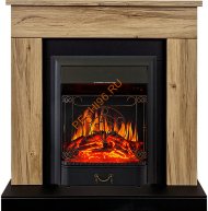 Электрокамин Royal Flame Bergen (Разборный), дуб галифакс, с очагом Majestic FX