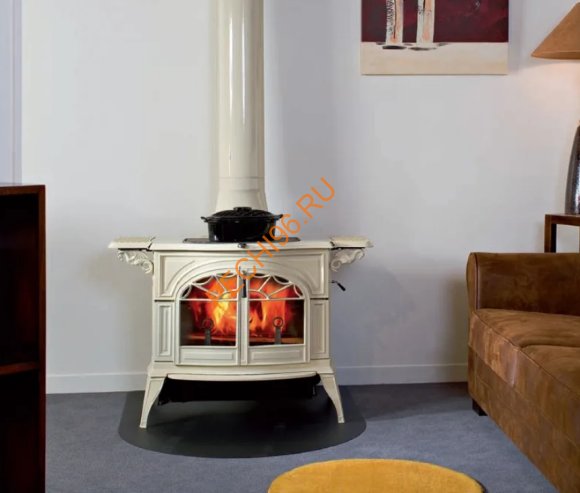 Чугунная печь Vermont Castings Defiant бежевый