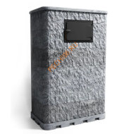 Печь банная газовая RT-100RV 310S Талькомагнезит Скала с радиусными углами