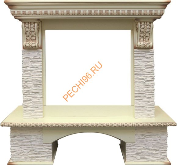 Портал Royal Flame Pierre Luxe сланец мелкий белый под очаги Vision 23 Портал Royal Flame Pierre Luxe сланец мелкий белый под очаги Vision 23