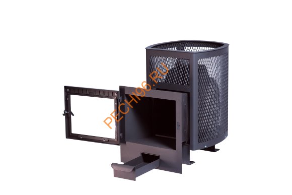 Печь банная чугунная Сибирь 20 Сетка, Панорама