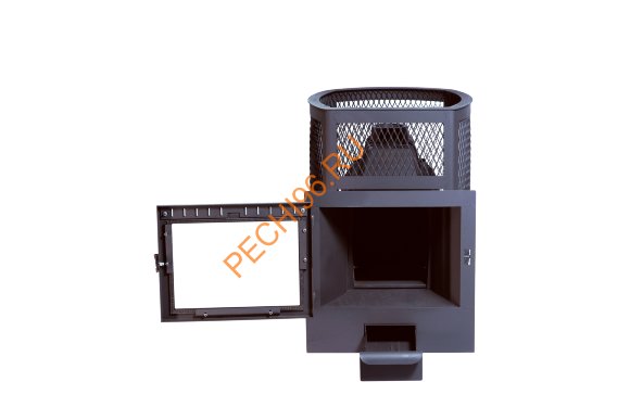 Печь банная чугунная Сибирь 20 Сетка, Панорама