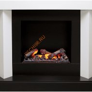 Электрокамин Dimplex Vancouver с очагом Cassette 600 NH белый с черным
