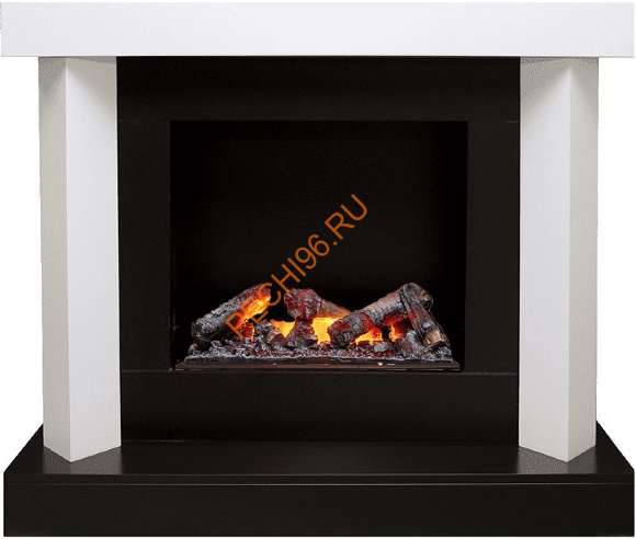 Электрокамин Dimplex Vancouver с очагом Cassette 600 NH белый с черным Электрокамин Dimplex Vancouver с очагом Cassette 600 NH белый с черным