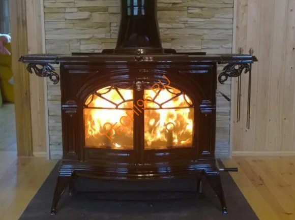 Чугунная печь Vermont Castings Defiant коричневый