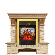 Электрокамин Royal Flame Pierre Luxe дуб/сланец с очагом Majestic FX M
