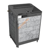 Электрическая паротермальная печь ПАРиЖАР 12 кВт серпентинит Бархат