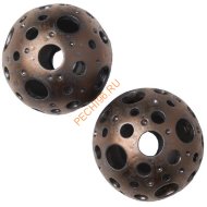 Декоративные шары ZeFire медные с отверстиями трех размеров