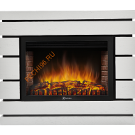 Электрокамин Electrolux EFP/P-2520LS N с порталом Firelight Moderno 25, белый дуб