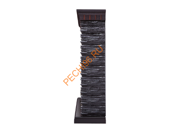 Электрокамин Electrolux Classic EFP/P-1020LS с порталом Firelight Porto Classic, сланец черный, венге