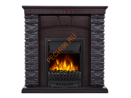 Электрокамин Electrolux Classic EFP/P-1020LS с порталом Firelight Porto Classic, сланец черный, венге