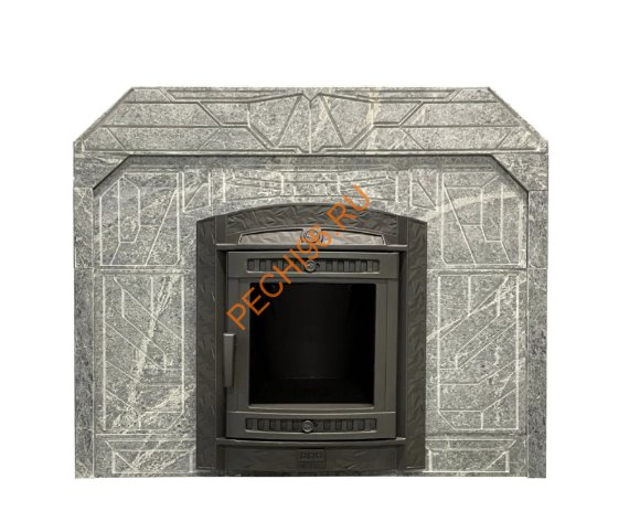 Портал для банной печи Атмосфера Талькохлорит Узор №7 Портал для банной печи Атмосфера Талькохлорит Узор №7