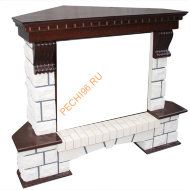 Портал Royal Flame Pierre Luxe угловой под очаги Jupiter/Dioramic 28FX