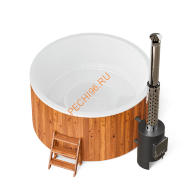 Купель композитная Polarspa COMFORT FAMILY HOT 220 термобереза светлая