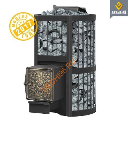 Печь банная Везувий Ураган стандарт 28 ДТ-4 — 