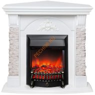 Электрокамин RealFlame Athena Corner WT с очагом Fobos Lux BL RC