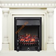 Электрокамин Royal Flame Dallas слоновая кость с патиной с очагом Fobos FX