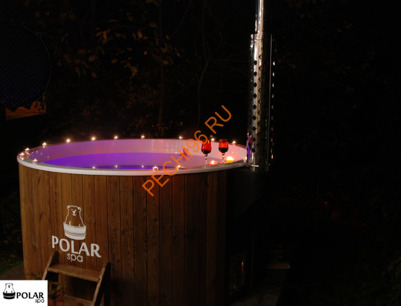 Купель композитная Polarspa COMFORT 195 HOT термососна светлая