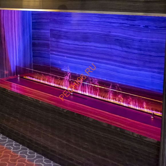 Паровой электрический очаг Schones Feuer 3D FireLine 800 Blue