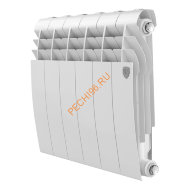 Радиатор биметаллический Royal Thermo BILINER B 350 Белый, 6 секций