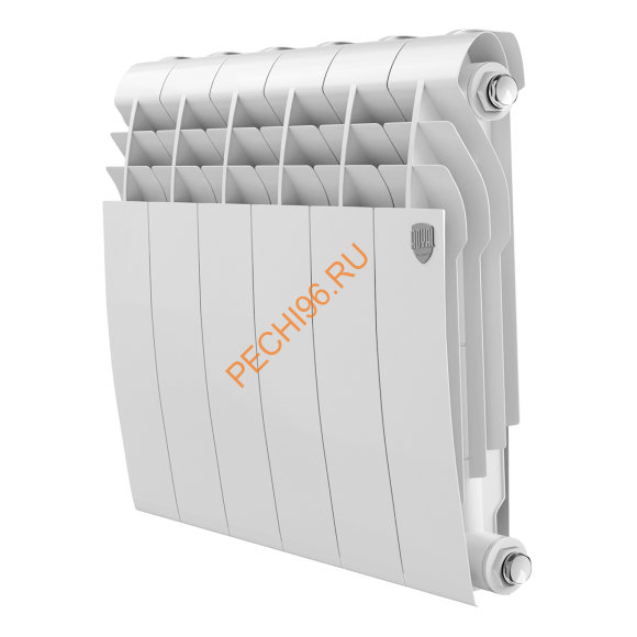 Радиатор биметаллический Royal Thermo BILINER B 350 Белый, 6 секций