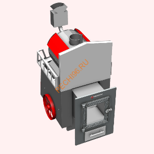 Печь банная Термофор Паровоз 14-18 ЧДС Печь банная Термофор Паровоз 14-18 ЧДС