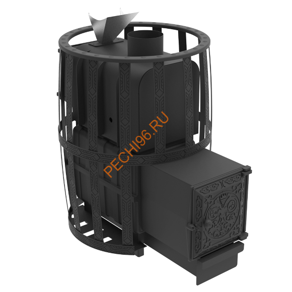 Печь банная Берёзка Воевода 20 (ДТ-4), сетка, ЗК