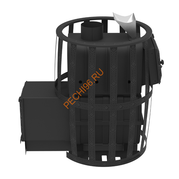 Печь банная Берёзка Воевода 20 (ДТ-4), сетка, ЗК