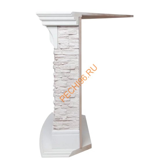 Электрокамин RealFlame Athena Corner WT с очагом Majestic Lux BL