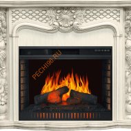 Электрокамин Royal Flame Castle слоновая кость с очагом Vision 30 EF LED FX