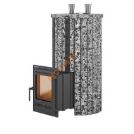 Печь банная Эверест Steam Master 44 Чугун, Ламель Пироксенит Элит, S-20