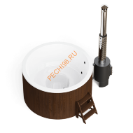 Купель композитная Polarspa COMFORT 195 HOT термобереза темная