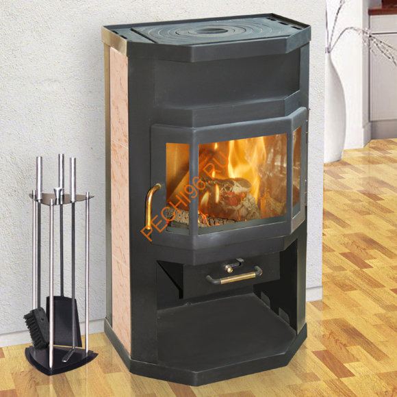 Печь-камин Мета Ока с плитой Печь-камин Мета Ока с плитой