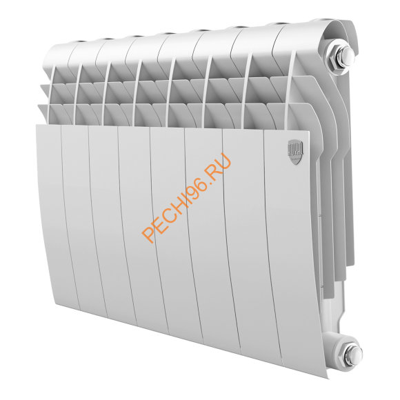Радиатор биметаллический Royal Thermo BILINER B 350 Белый, 8 секций