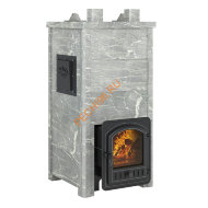 Печь банная Эверест Легкий пар Профи Чугун, ЧЗК, Талькохлорит, S-50 мм