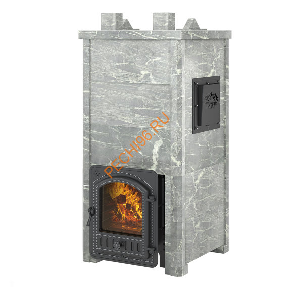 Печь банная Эверест Легкий пар Профи Чугун, НЗК, Талькохлорит, S-50 мм