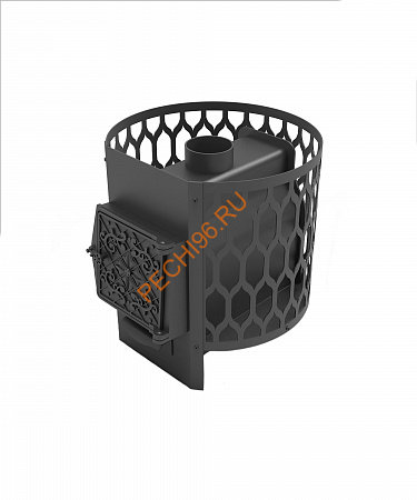 Печь банная Волга Оптима-Габион 14 КТК, 4 мм