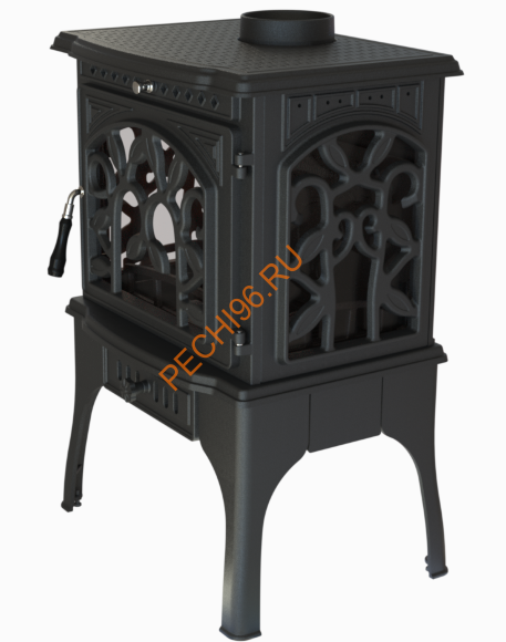 Чугунная печь-камин Fireway Konnekta