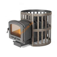 Печь банная Везувий Легенда Ретро Ковка 24 (224), L-280