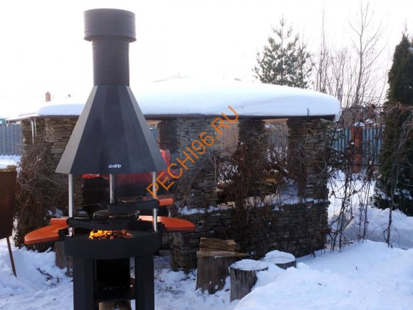 Гриль-Барбекю Grill'D Grill-center 800