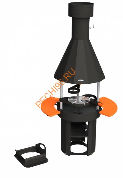 Гриль-Барбекю Grill'D Grill-center 800