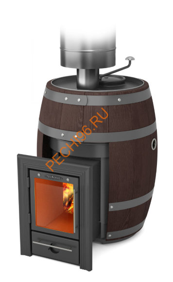 Печь банная ТМФ Скоропарка Баррель 2012 Inox Люмина палисандр Печь банная ТМФ Скоропарка Баррель 2012 Inox Люмина палисандр