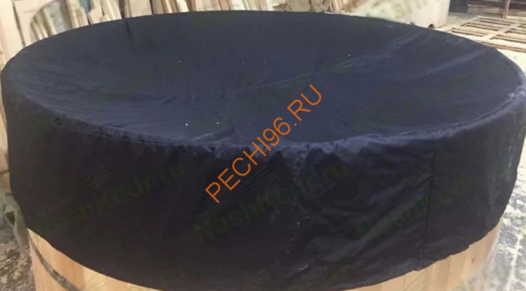 Купель НКЗ Premium овальная из кедра с пластиковой вставкой