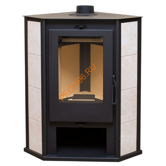 Печь-камин Мета Одер 7 угловой с плитой
