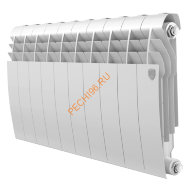 Радиатор биметаллический Royal Thermo BILINER B 350 Белый, 10 секций