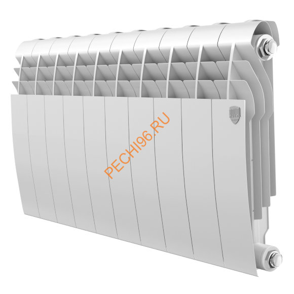Радиатор биметаллический Royal Thermo BILINER B 350 Белый, 10 секций