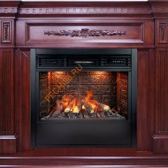 Электрокамин Royal Flame Luxemburg Темная вишня с очагом Design B800RF 3D