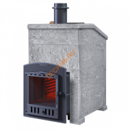 Печь банная Гефест Гром 30П2 в облицовке Президент 1020/60 Талькомагнезит
